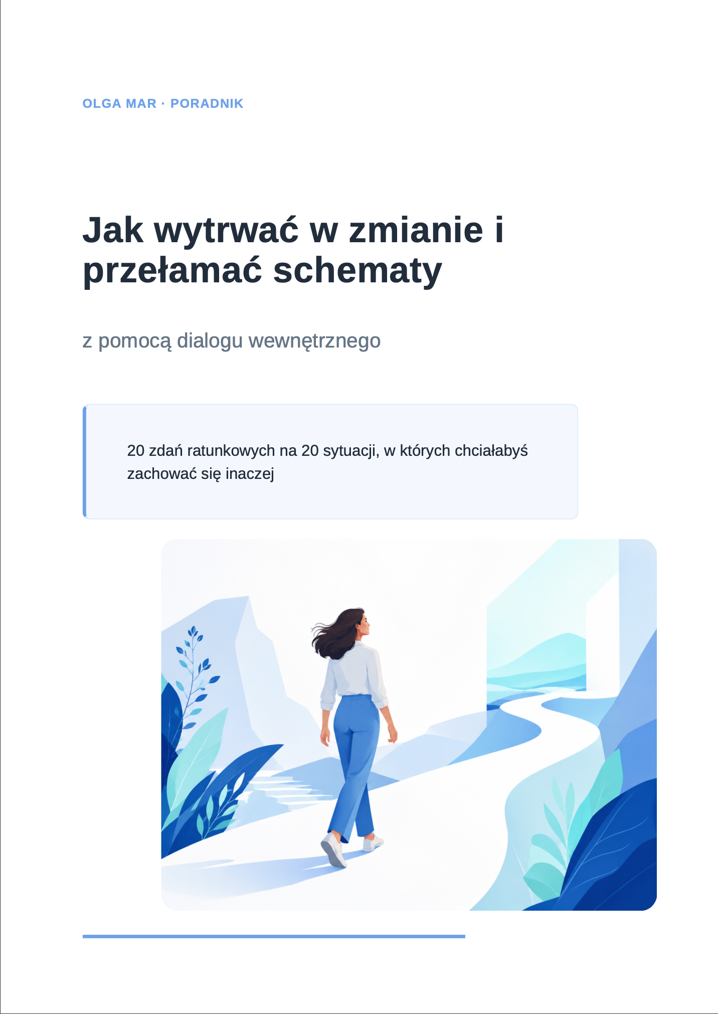 E-book: Jak wytrwać w zmianie i przełamać schematy